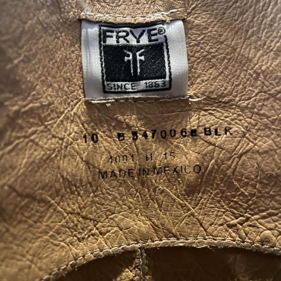 Frye Melissa Button Boot size 10 black - Picture 4 of 6